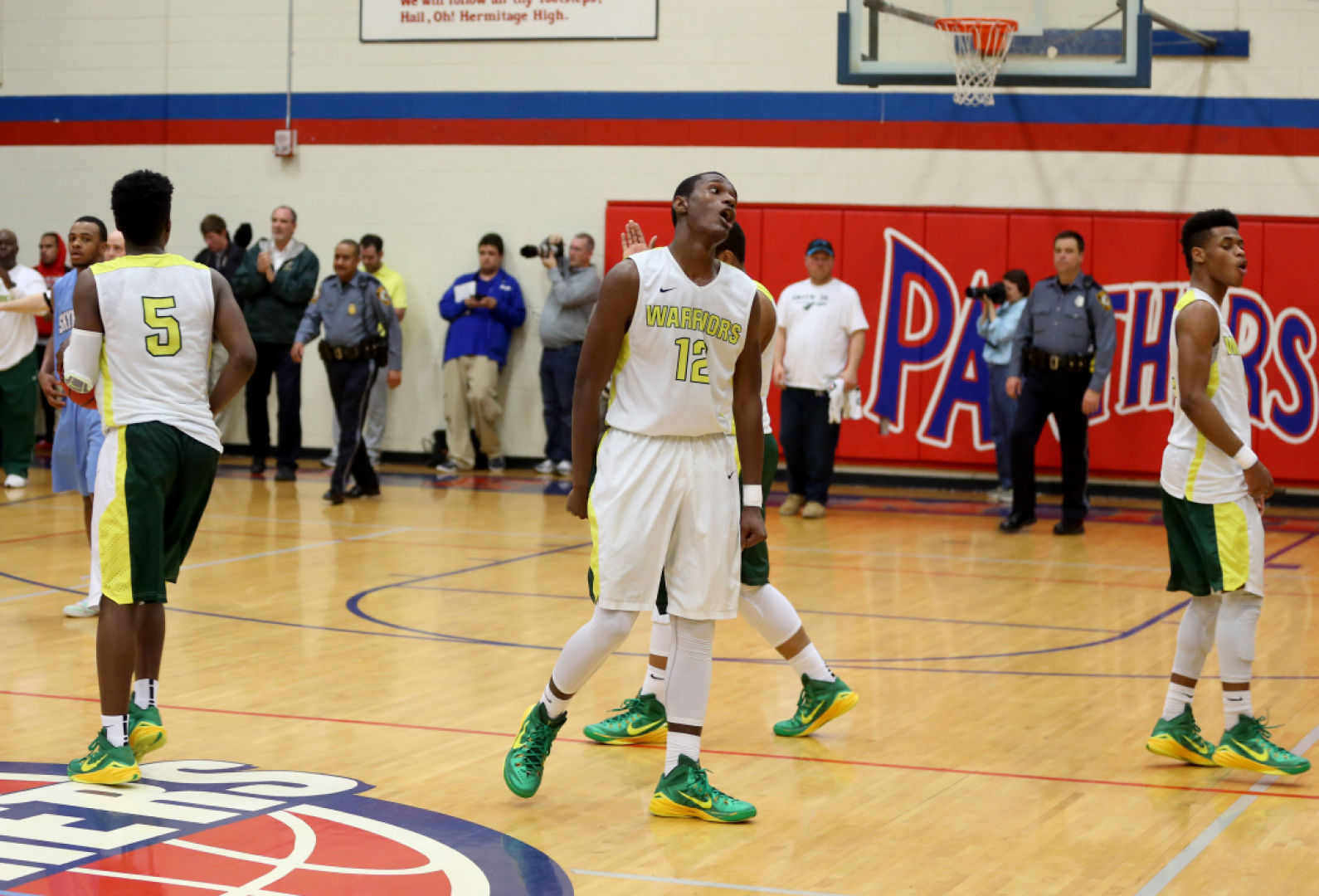 Henrico vs. L.C. Bird boys 5A South region semifinal basketball game